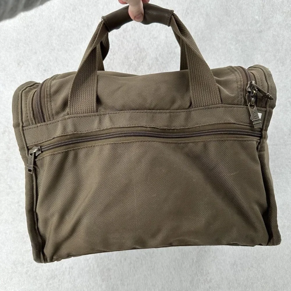 Tumi Ballistic Canvas Small Duffel Bag Weekender - No‎ Shoulder Strap, Monogram